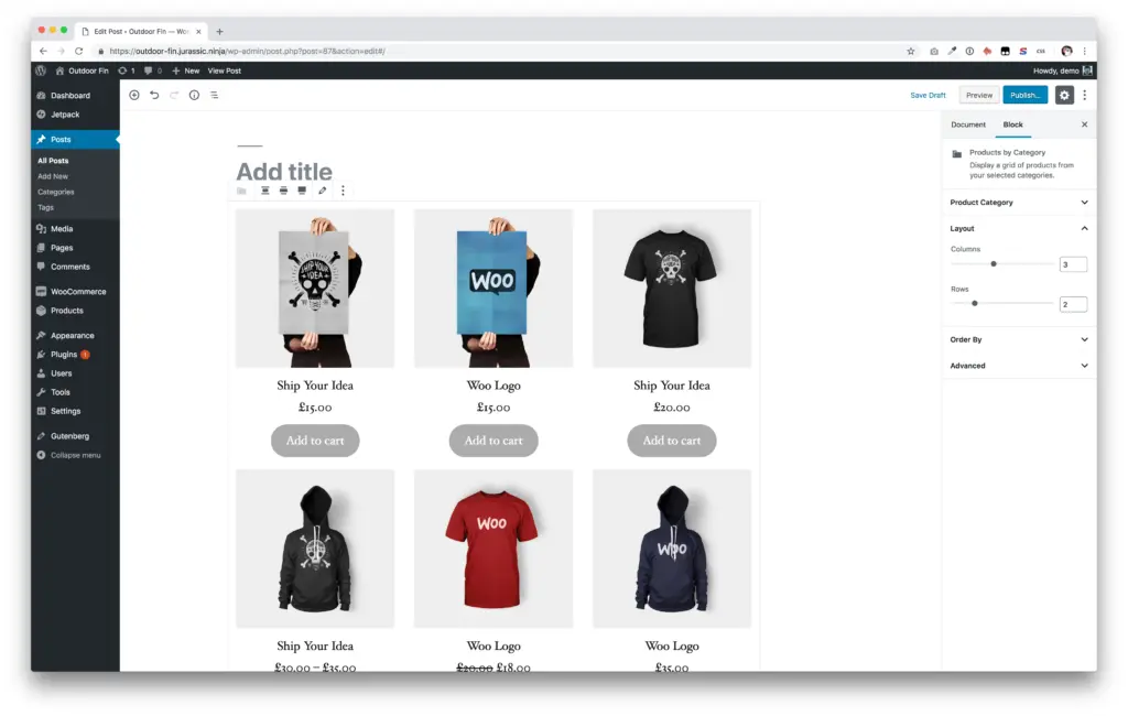 woocommerce
