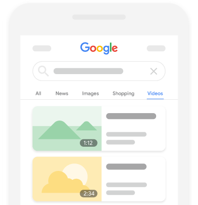 El vídeo no es el contenido principal de la página