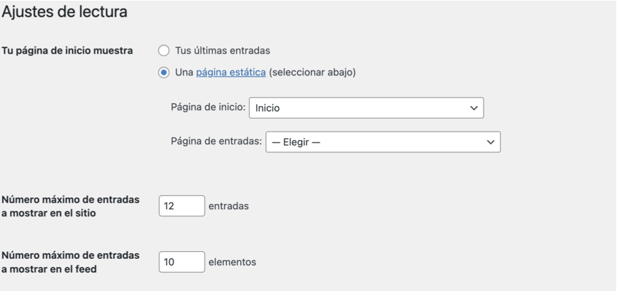 Cómo cambiar la página de inicio en WordPress,cambiar la página de inicio en WordPress,página de inicio en WordPress