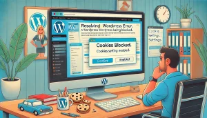 error de cookies bloqueadas en WordPress