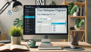 Cómo cambiar la página de inicio en WordPress, cambiar la página de inicio en WordPress, página de inicio en WordPress