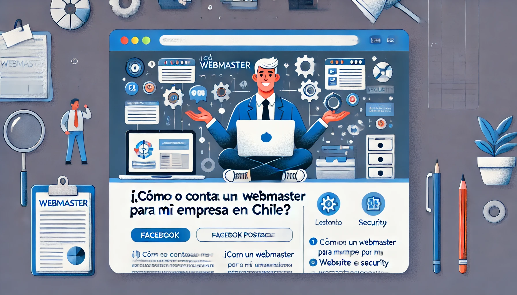 contratar un webmaster, ¿Cómo contratar un webmaster para mi empresa en Chile?, un webmaster barato